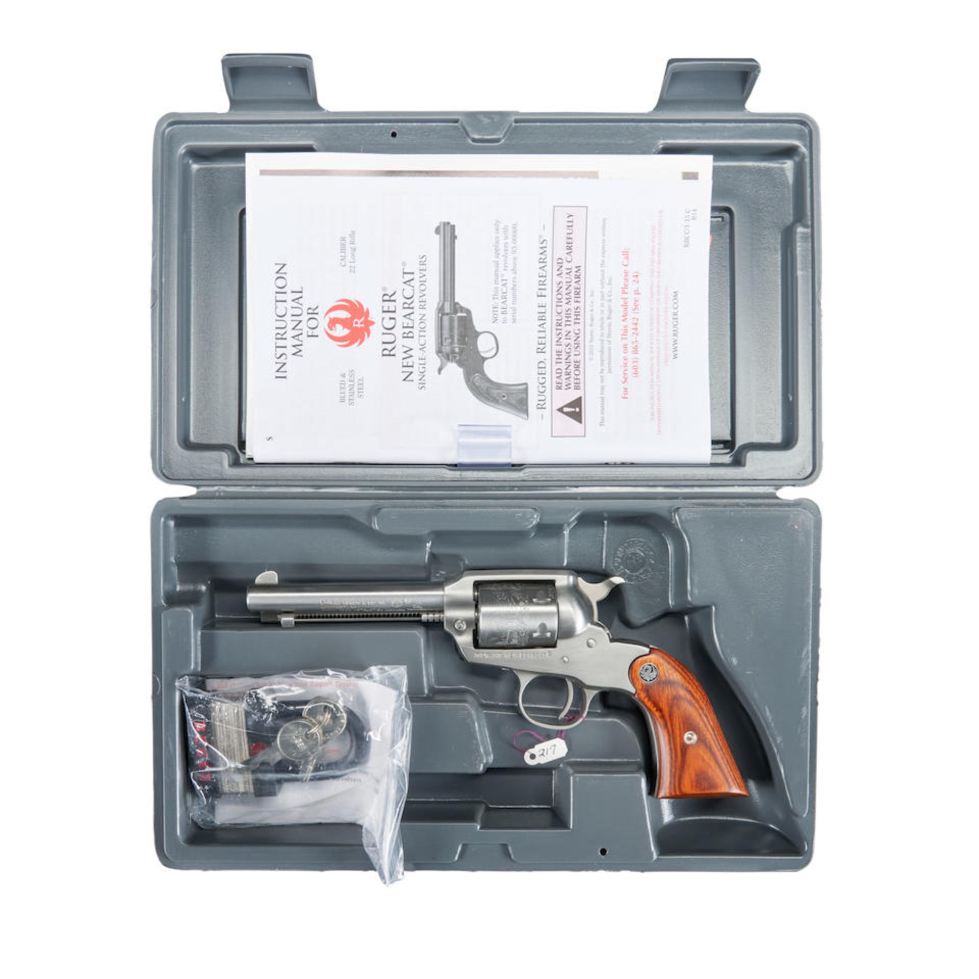 Ruger New Bearcat Stainless Steel Single Action Revolver, Modern handgun