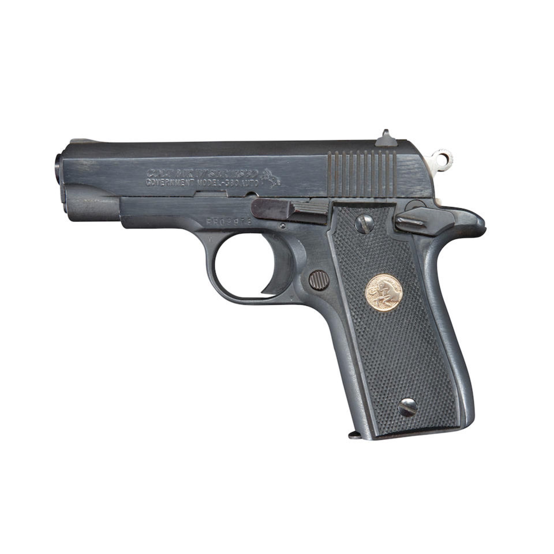 Colt MK IV/Series 80 Government Model Semi-Automatic Pistol, Modern handgun - Bild 2 aus 3
