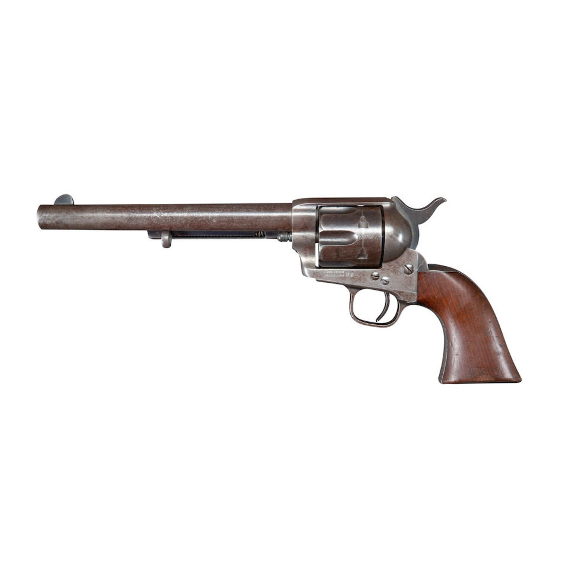 Martially Marked Colt Single Action Cavalry Revolver, - Bild 6 aus 6