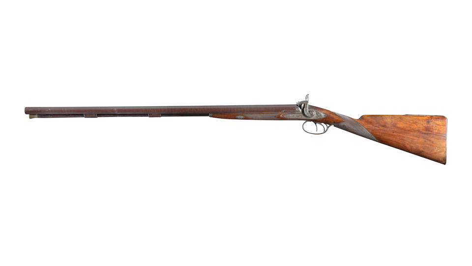 John William Edge Double Barrel 12 Gauge Shotgun, - Image 2 of 3