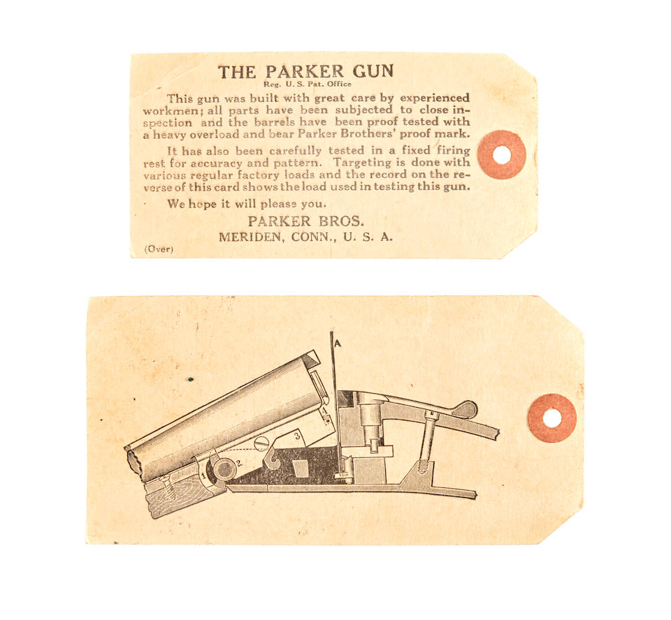 Cased Parker Brothers GH Ejector (Grade 2), 20-Gauge Side By Side Shotgun, Curio or Relic firearm - Image 3 of 7