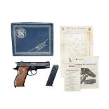 Smith & Wesson Model 39-2 Semi-Automatic Pistol, Modern handgun