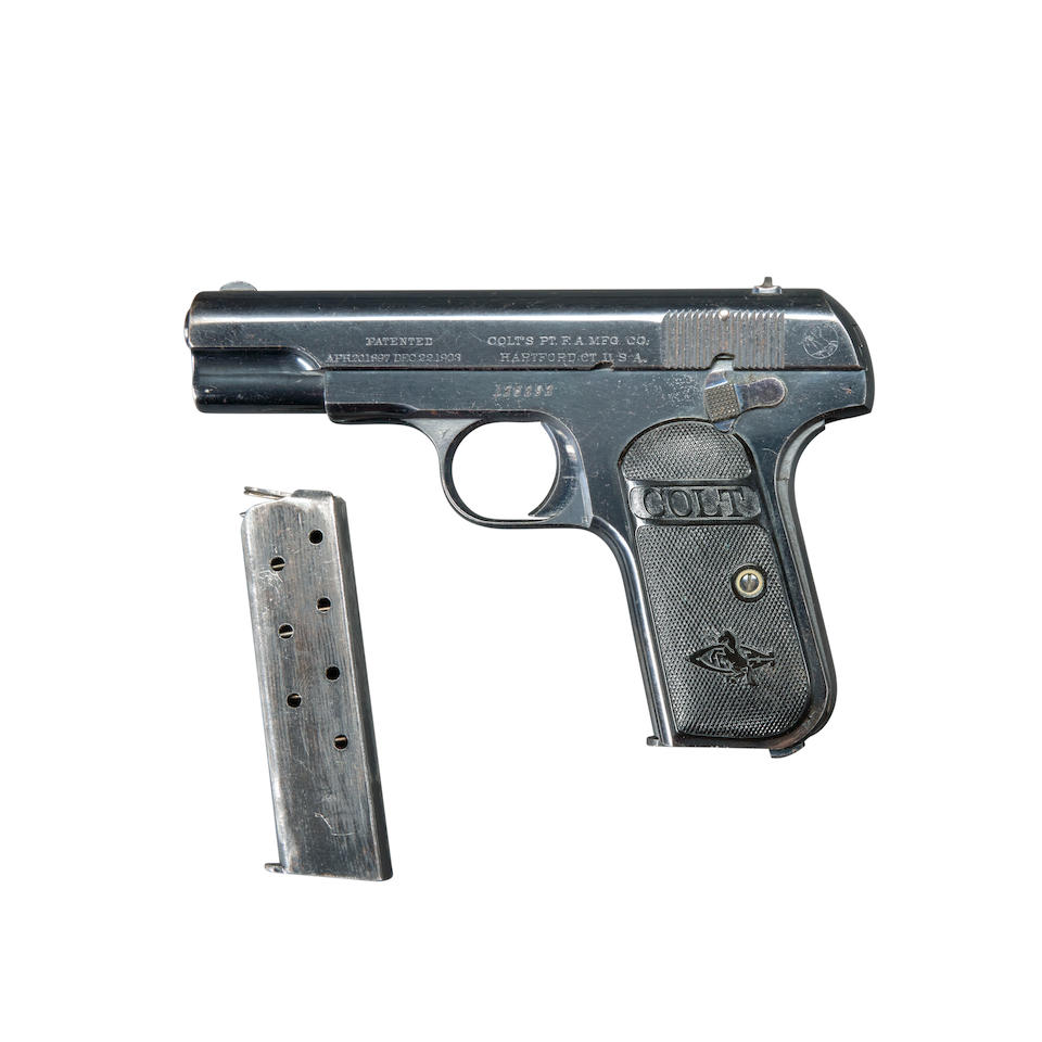 Colt Model 1903 Pocket Hammerless Semi-Automatic Pistol, Curio or Relic firearm - Image 2 of 2