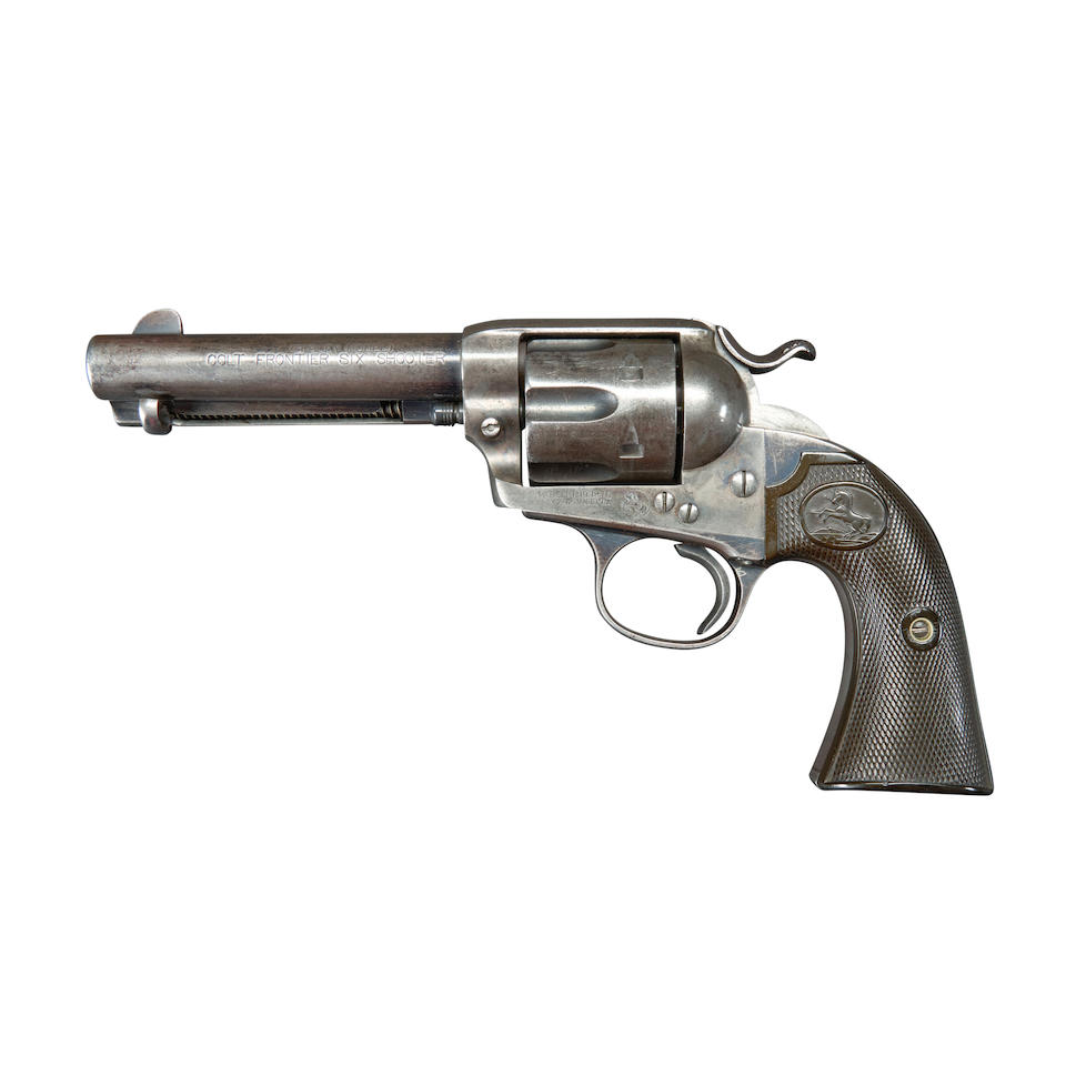 Colt Frontier Six Shooter (Bisley Model) Single Action Revolver, Curio or Relic firearm - Bild 2 aus 2