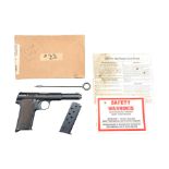 Astra Model 1921 (400) Semi-Automatic Pistol, Curio or Relic firearm