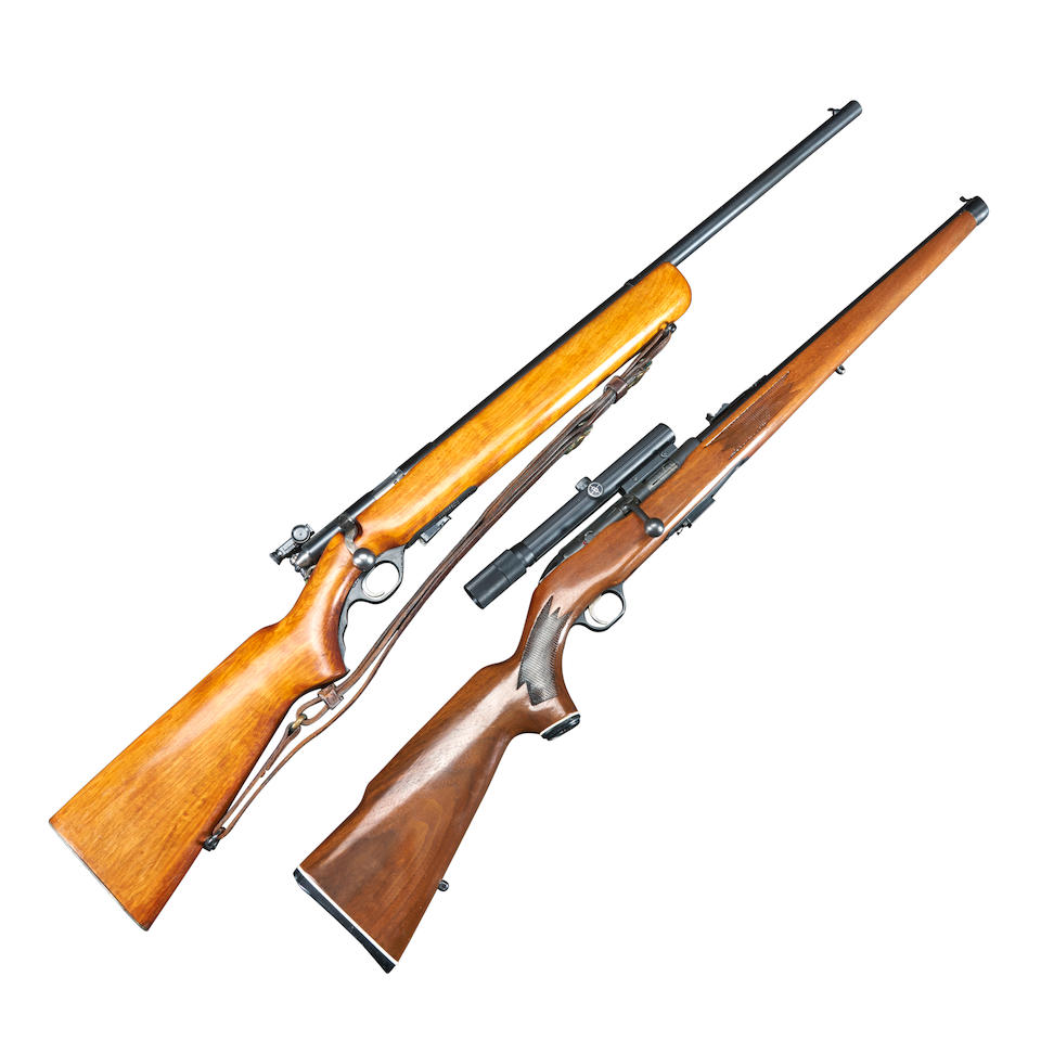 Two Mossberg .22 Caliber Bolt Action Rifles, Modern firearm