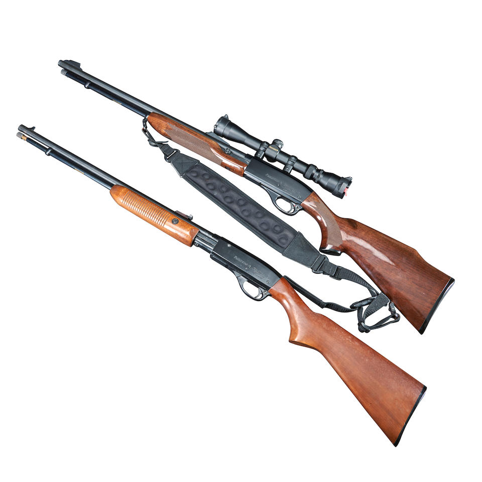 Two Remington .22 Caliber Semi Automatic Rifles. Modern firearm - Image 2 of 2