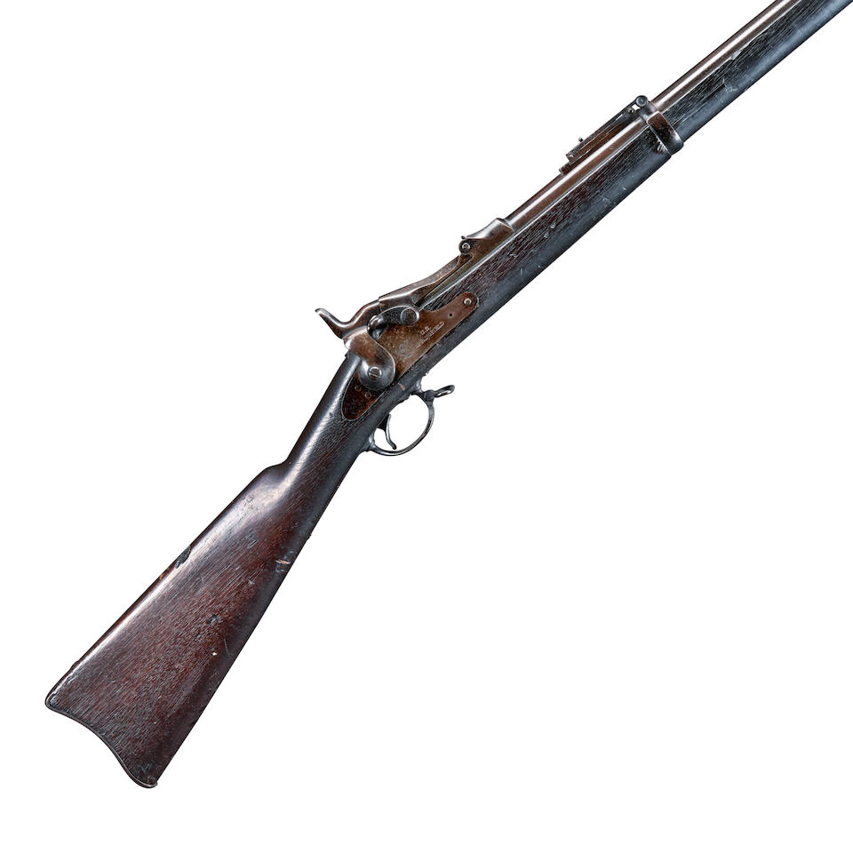 Springfield US Model 1884 Trapdoor Rifle, - Image 3 of 3