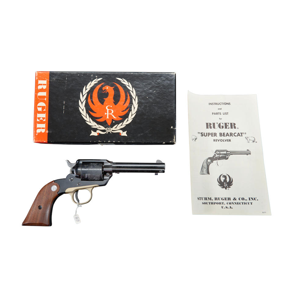 Ruger Super Bearcat Two-digit Serial Number Single Action Revolver, Curio or Relic firearm