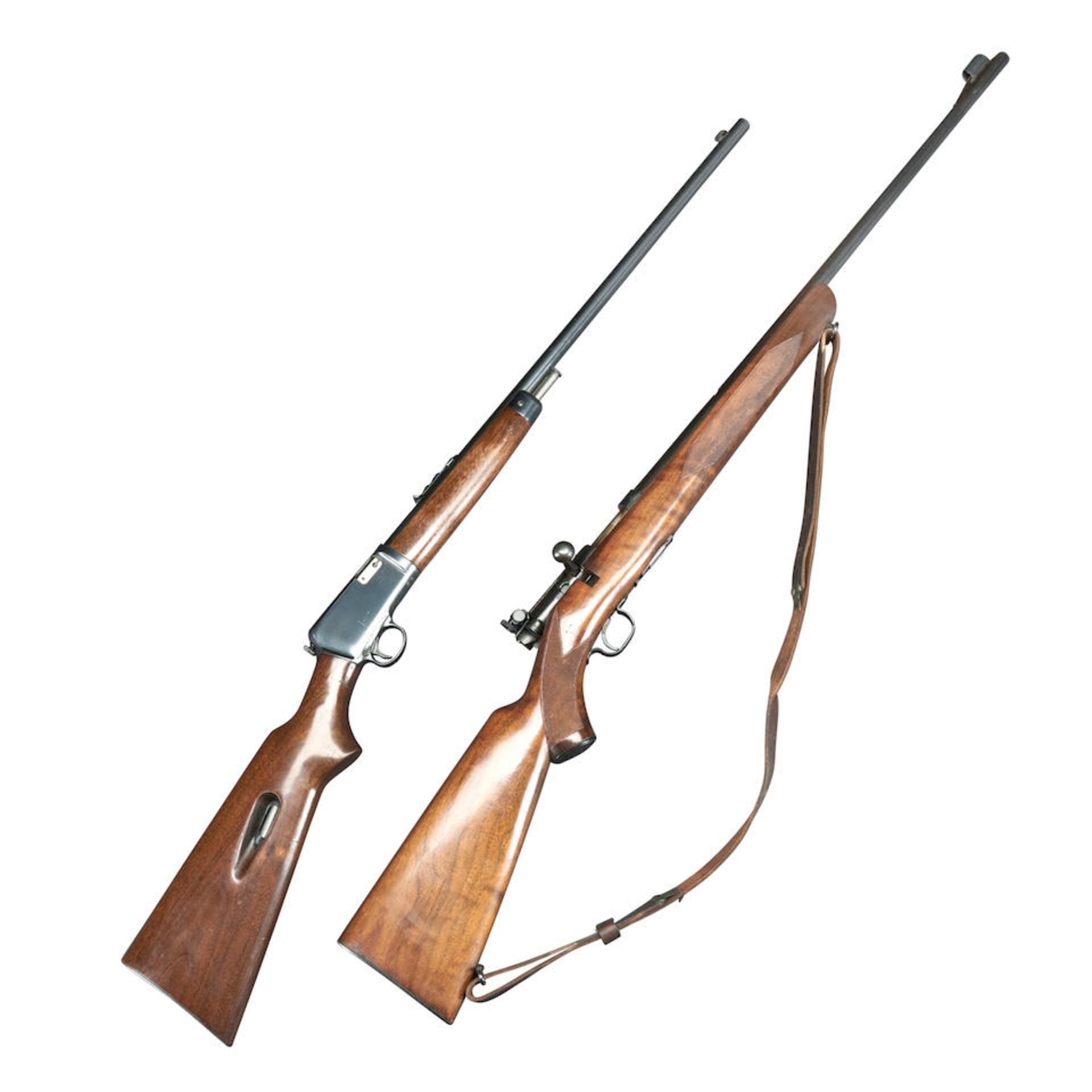 Two Winchester .22 Caliber Sporting Rifles.