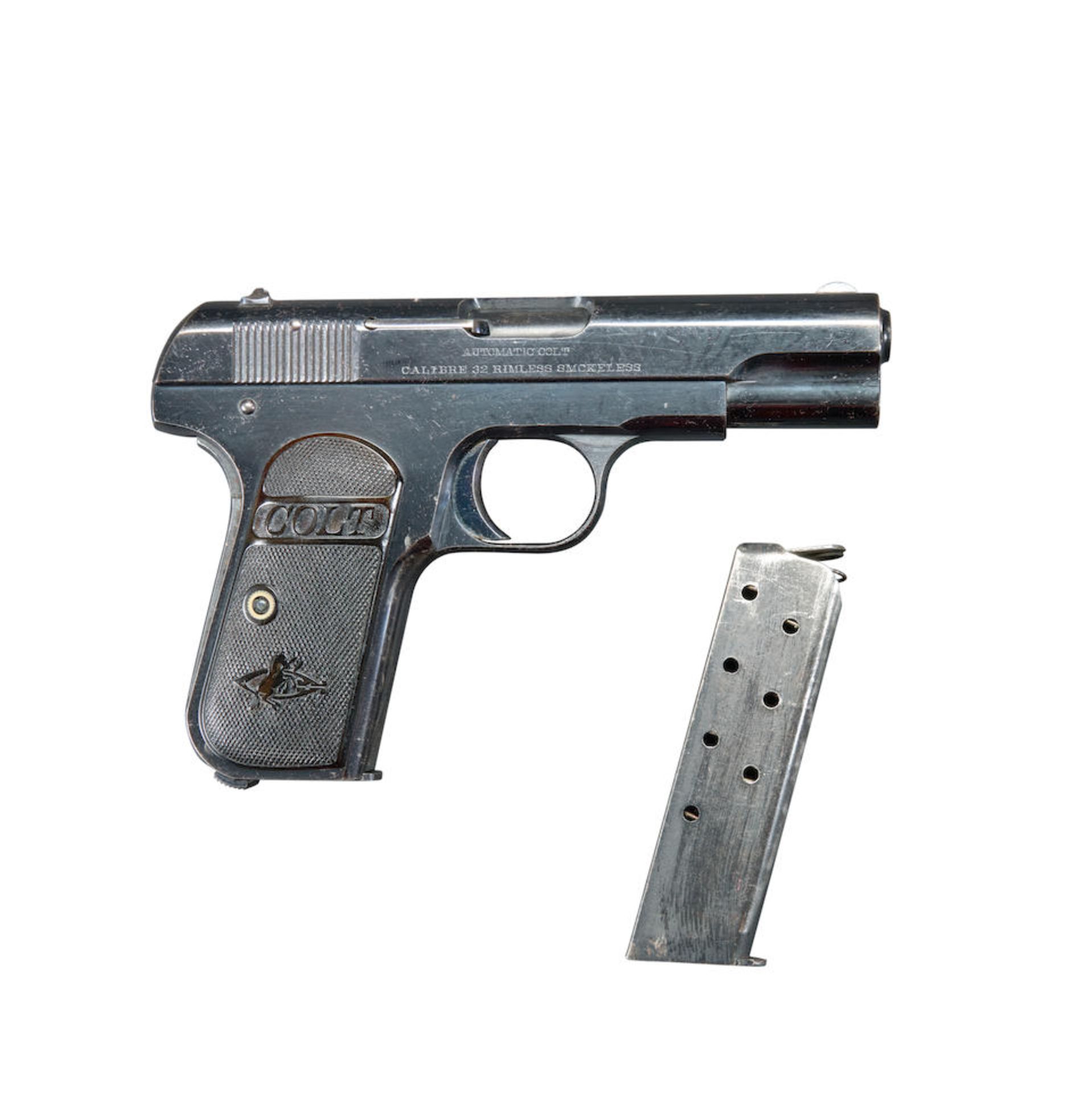 Colt Model 1903 Pocket Hammerless Semi-Automatic Pistol, Curio or Relic firearm