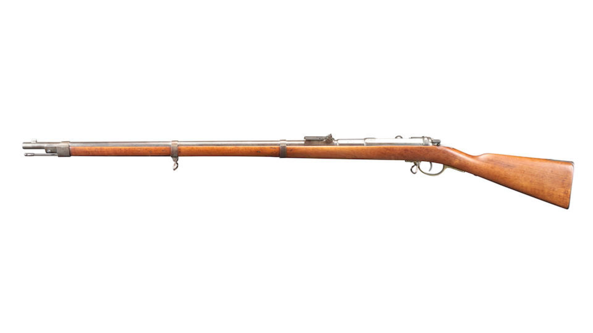 Mauser Model 1871 Bolt Action Rifle, - Image 2 of 3