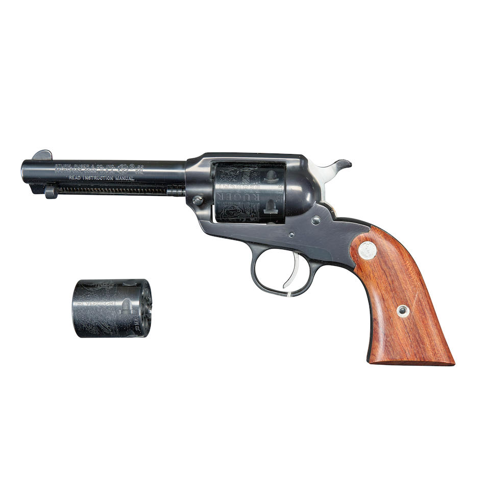 Ruger New Bearcat Revolver with Additional .22 Magnum Cylinder, Modern handgun - Image 3 of 4