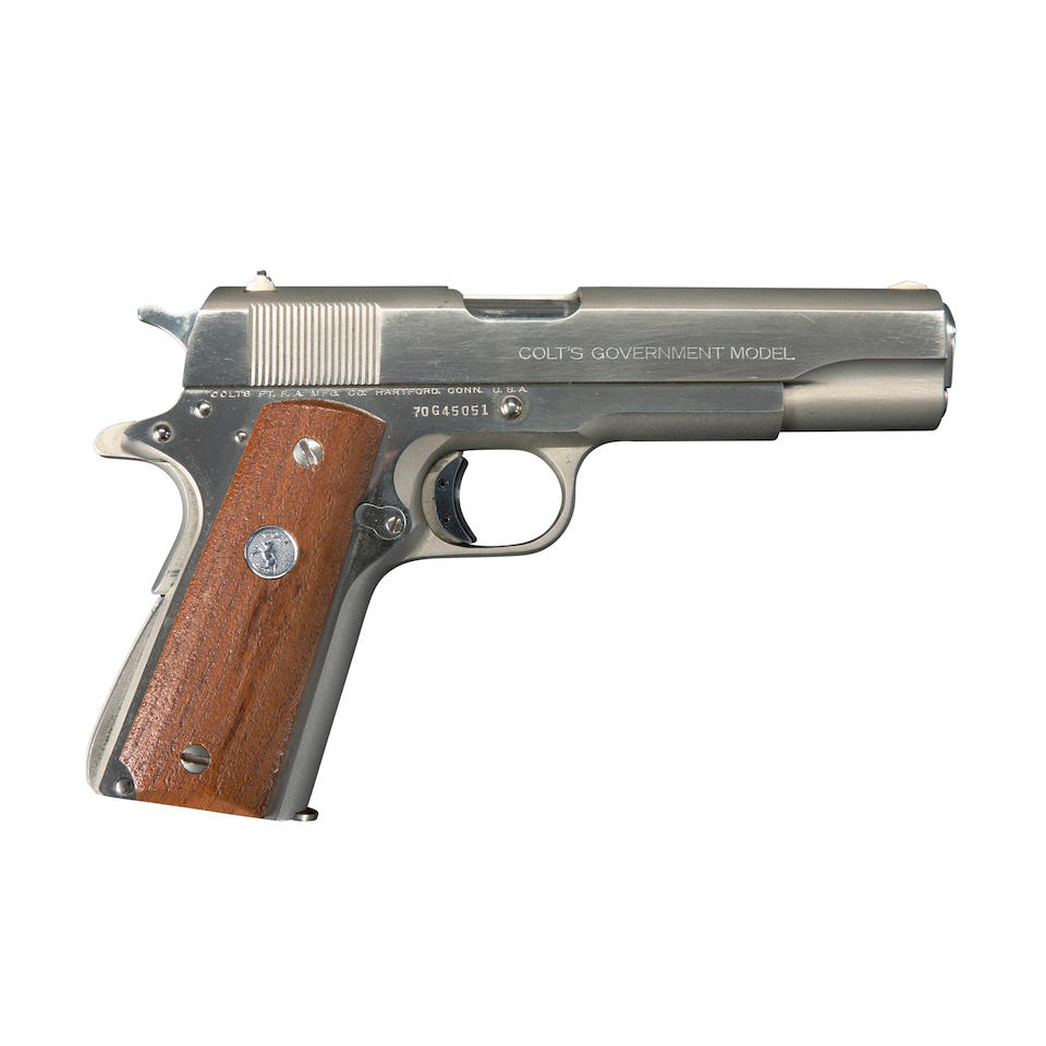 Colt MK IV/Series 70 Government Model Semi-Automatic Pistol, Curio or Relic firearm - Image 4 of 4