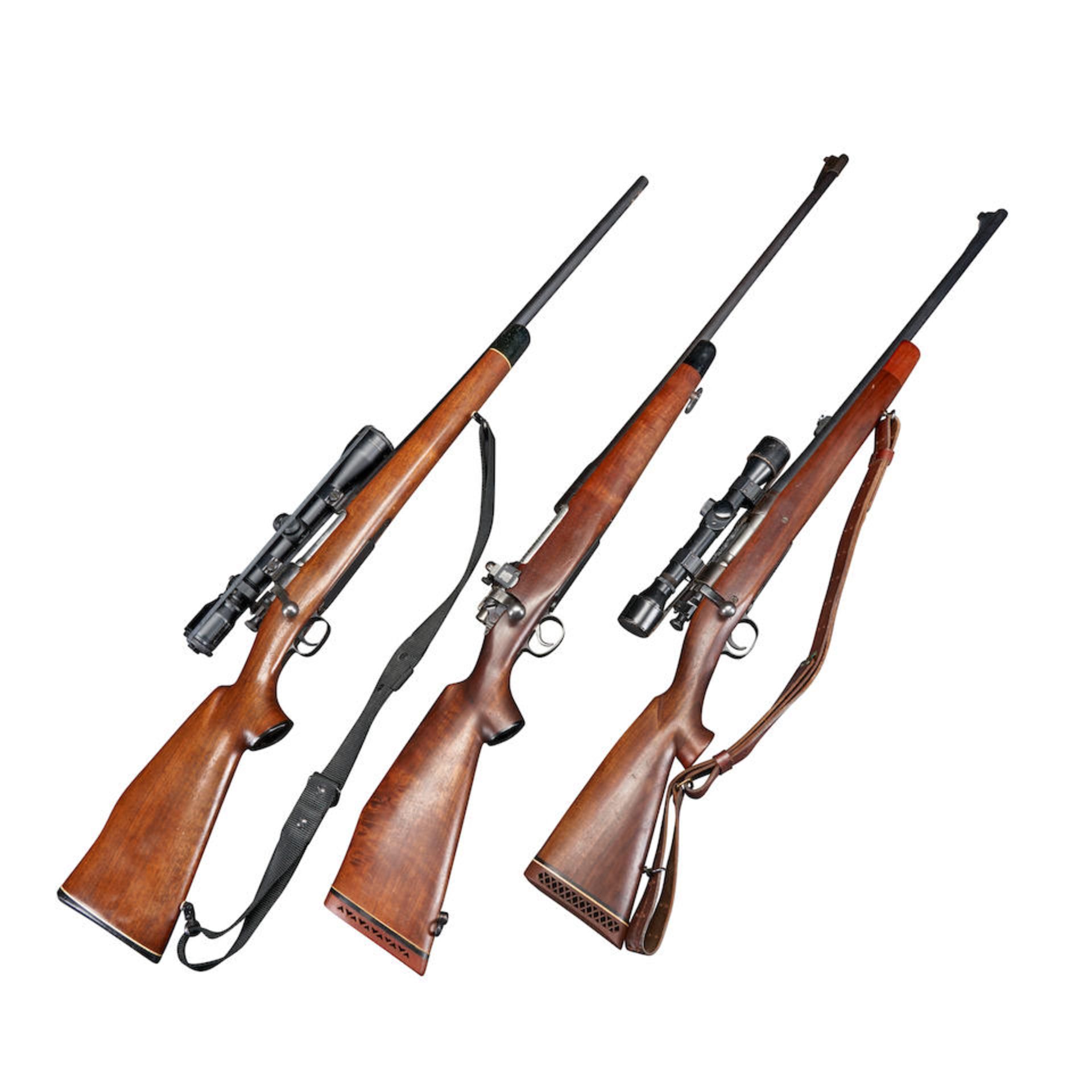 Three Sporterized US Military Rifles. Curio or Relic firearm