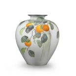 ANDO JUBEI COMPANY An Exceptionally Fine Moriage Cloisonn&#233;-Enamel Vase Meiji era (1868-19...