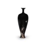 NAMIKAWA YASUYUKI (1845-1927) OF KYOTO A Cloisonn&#233;-Enamel Slender Baluster Vase Meiji era (...