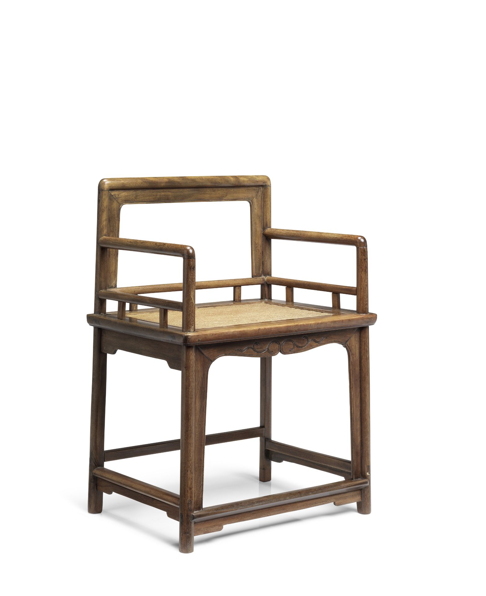 A TIELIMU LOW-BACK CHAIR, MEIGUIYI Mid-Qing Dynasty