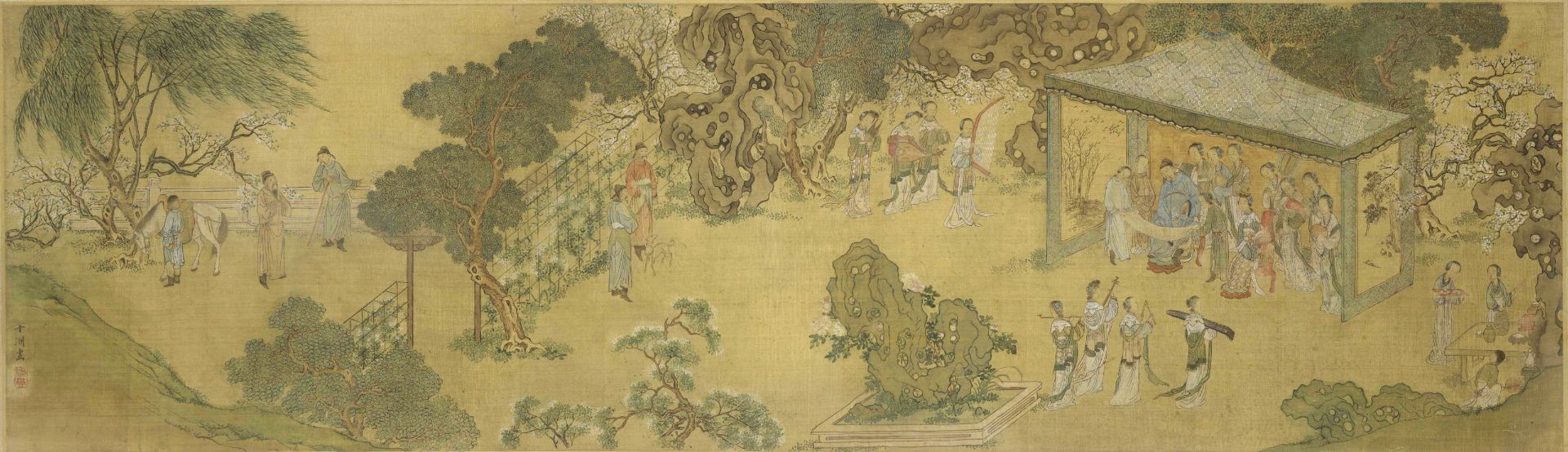 IN THE MANNER OF QIU YING (17TH/18TH CENTURY) An Elegant Gathering