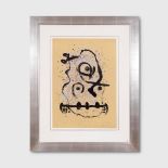 Joan Miró (Spanish, 1893-1983) L'Homme Polyglot-Sable, 1969 (Edition 56/75, Literature: Mae...