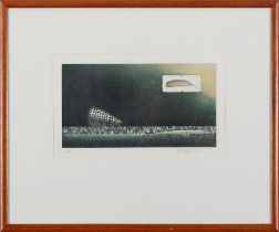 Chris Van Otterloo (born 1950) Collection of Five Etchings (largest)