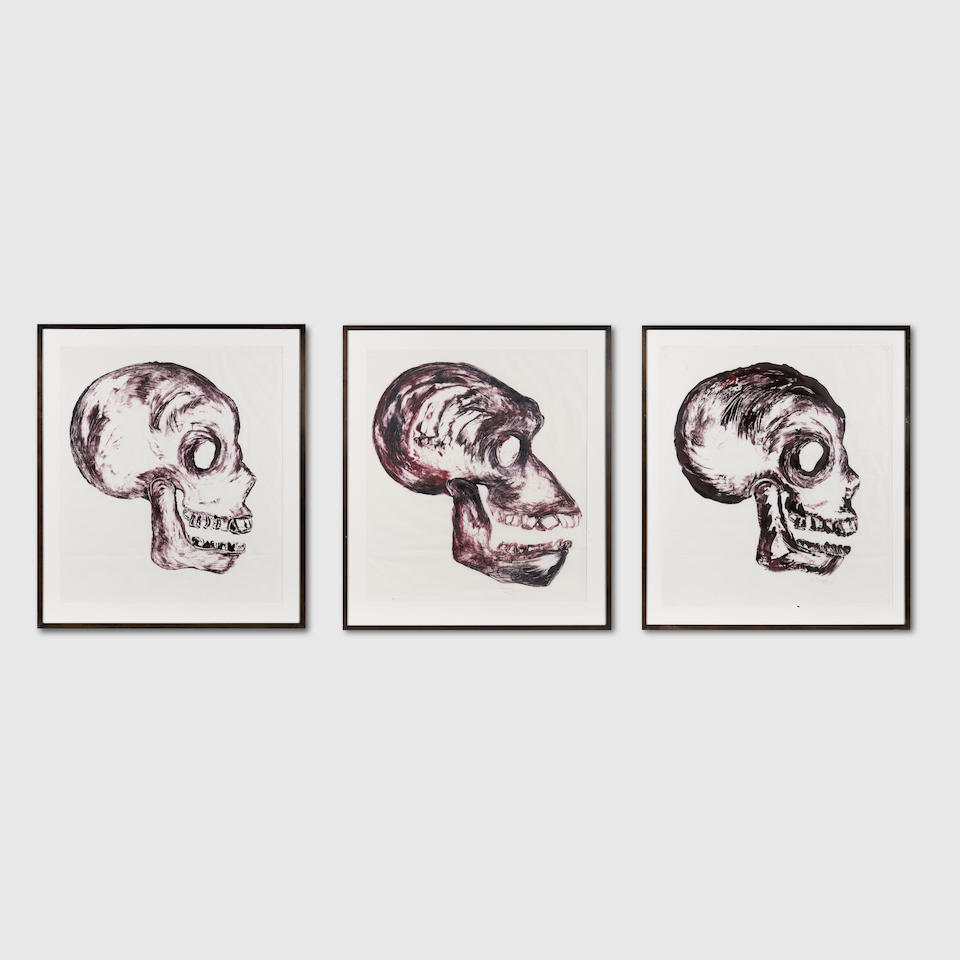 Lisa Roet (born 1967) Neandathol, Orangutan, Neandathol, 2002 (each) ((3))