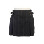 Gucci: a Black Mini Skater Skirt 2006