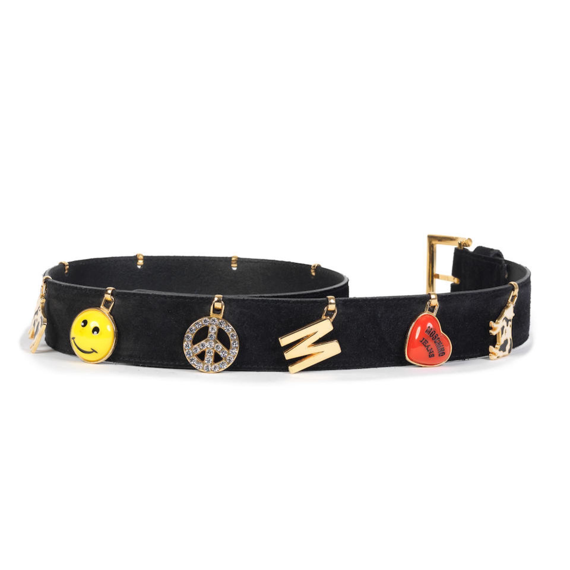 Moschino: Two Belts 1990s (Includes one box) - Image 2 of 3