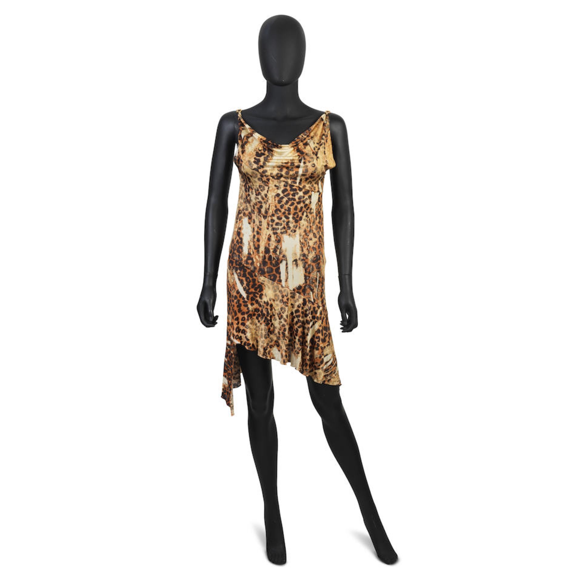 John Galliano for Christian Dior: a Leopard Print Silk Slip Dress Autumn/Winter 2000
