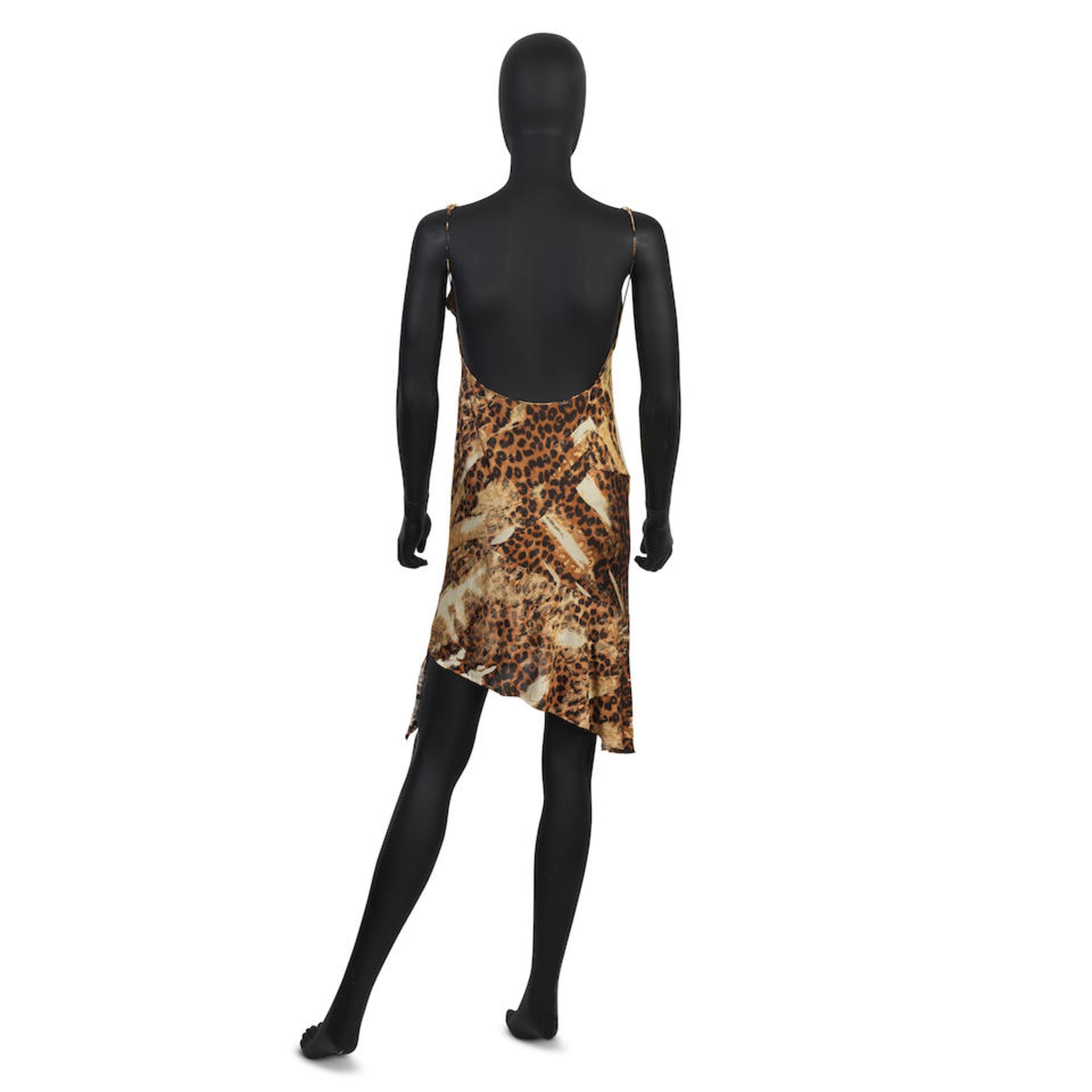 John Galliano for Christian Dior: a Leopard Print Silk Slip Dress Autumn/Winter 2000 - Bild 2 aus 2