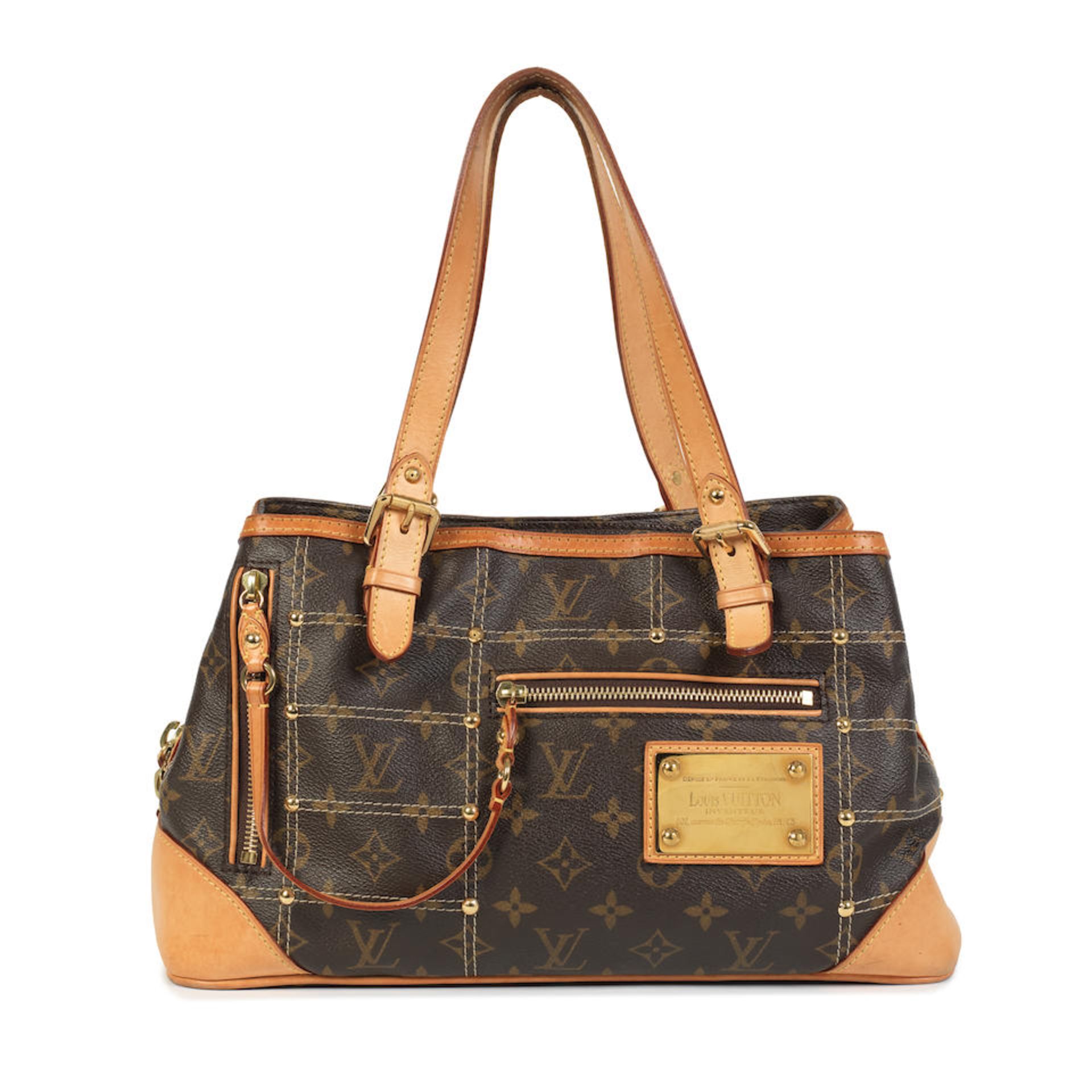 Louis Vuitton: a Monogram Rivet Tote 2007 (includes dust bag)