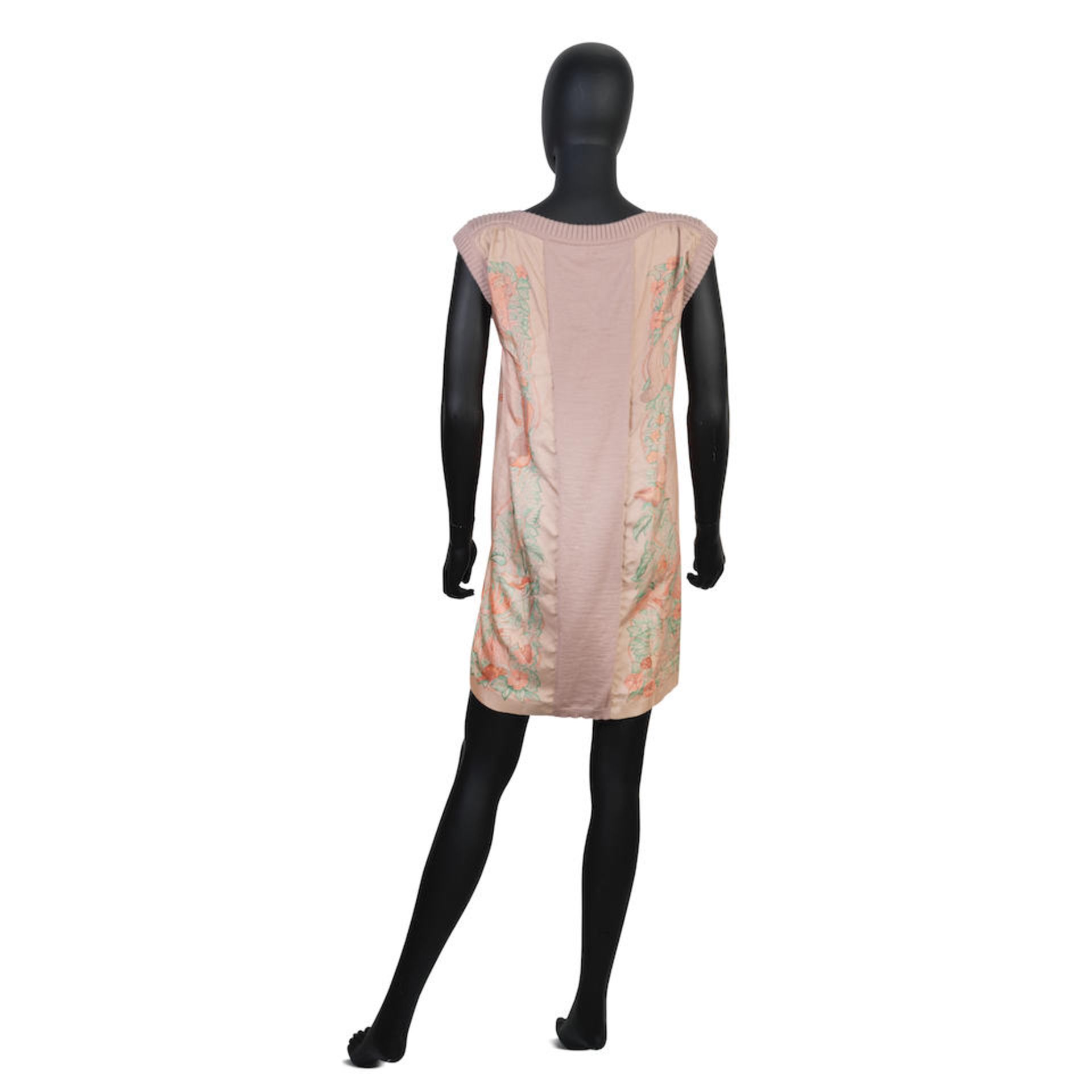 Hermès: a Mauve Pink Sleeveless Tunic Dress 2000s - Bild 2 aus 2