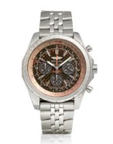 BREITLING FOR BENTLEY. A STAINLESS STEEL AUTOMATIC CHRONOGRAPH CALENDAR BRACELET WATCH For Bentl...