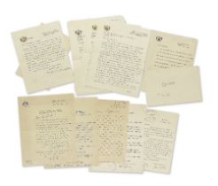 A group of sixteen letters from the Maharajahs of Patiala, Kapurthala, Jind and Faridkot, to var...