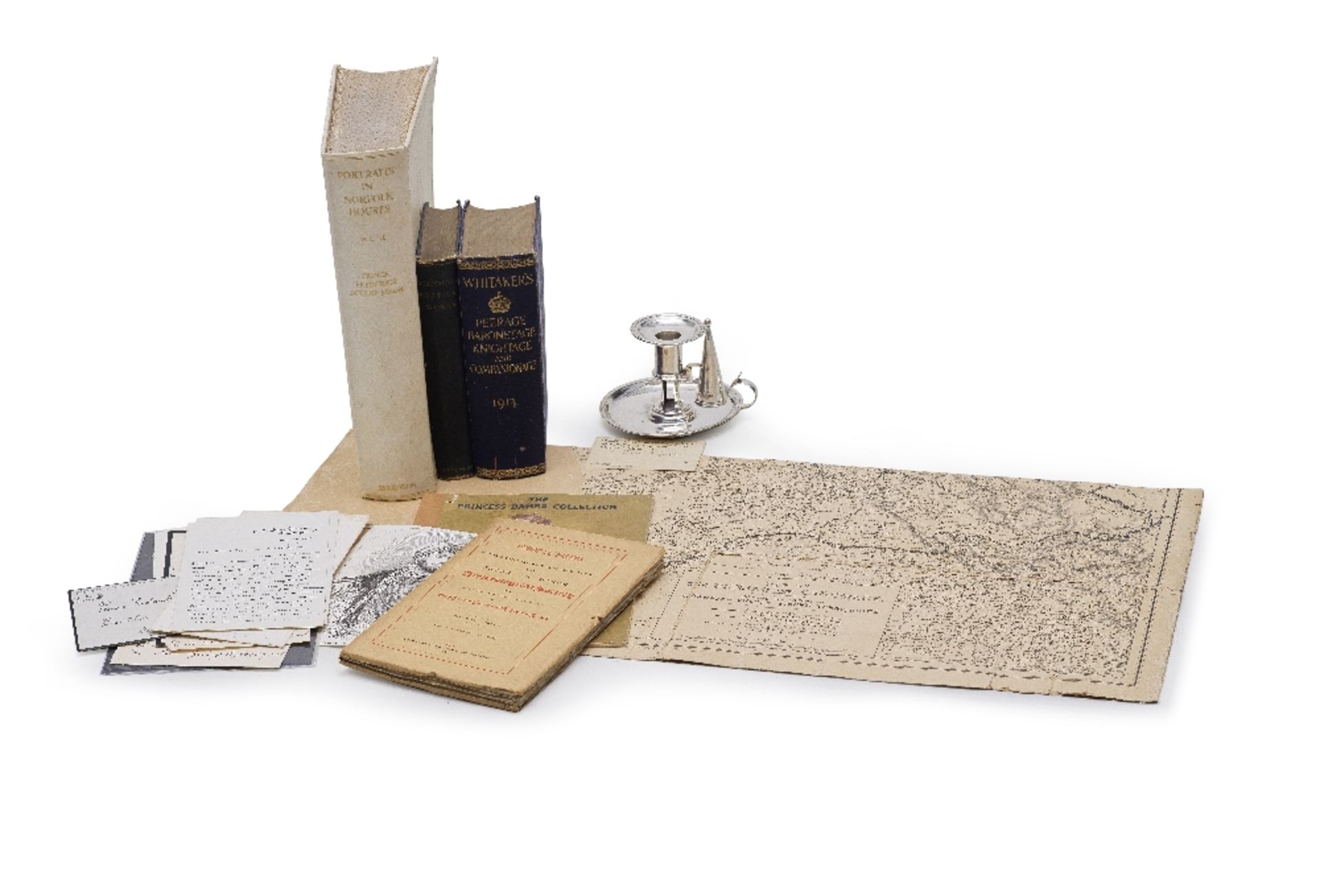 A group of books, letters and ephemera relating to Prince Frederick Duleep Singh (1868-1926) and...