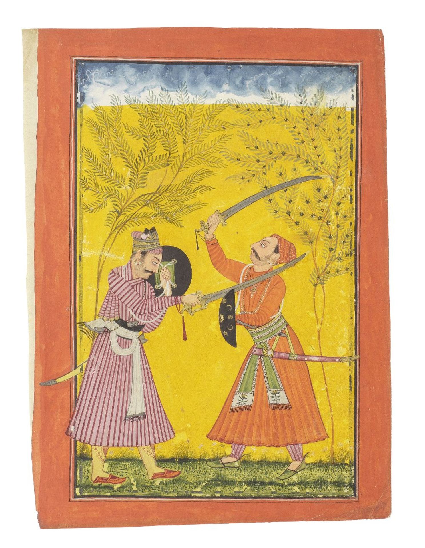 Saramananda, son of Raga Hindol Chamba, circa 1700