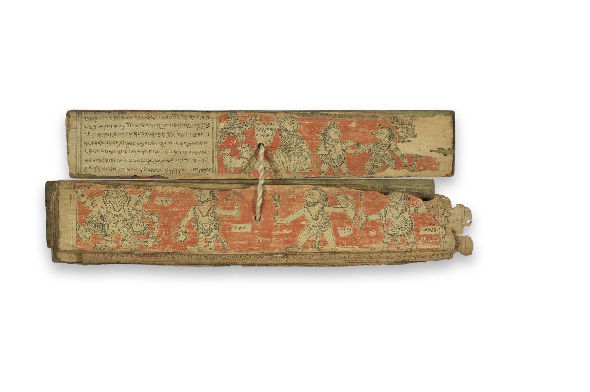 A palm-leaf manuscript of the Gita Govinda, with 27 illustrations Orissa, late 17th Century