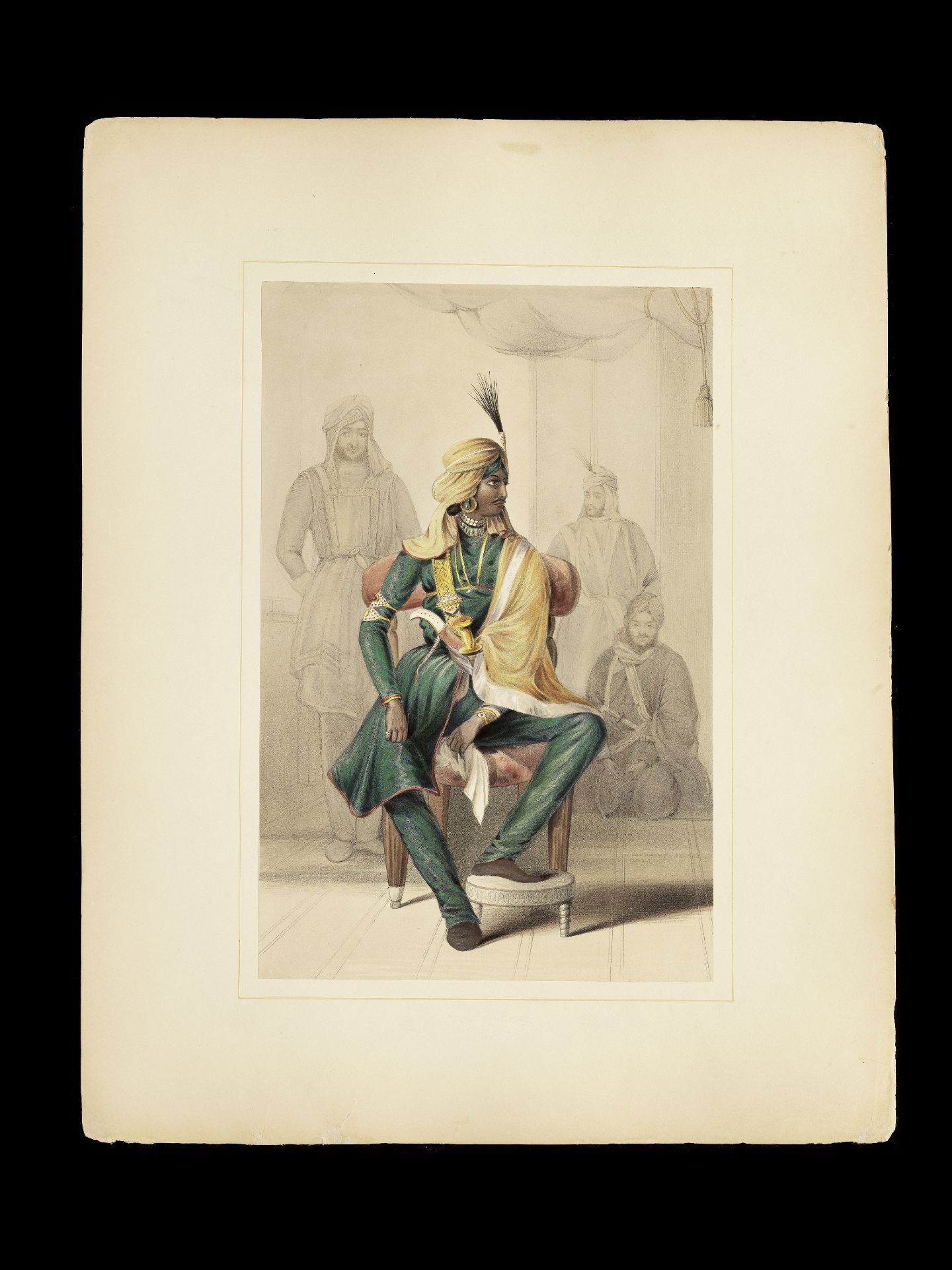 Emily Eden, Portraits of the Princes and People of India, with 28 hand-coloured lithographed pla...