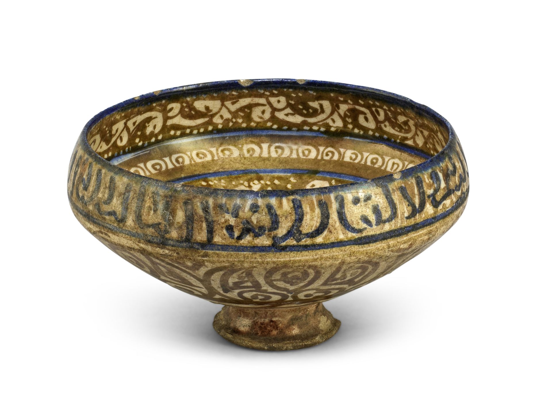 A Kashan lustre pottery bowl Persia, 13th Century