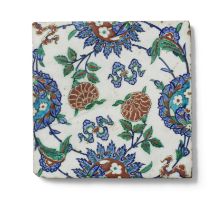 An Iznik pottery tile Turkey, circa 1575