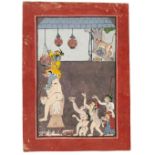 Krishna the butter thief Mandi, circa 1770-80