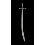 A rare Turkman or Ottoman steel sword (kilij) Anatolia, dated AH 907/ AD 1501-2
