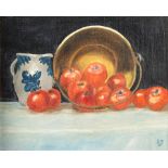AMERICAN SCHOOL (19TH/20TH CENTURY) STILL LIFE WITH TOMATOES