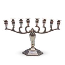 GERMAN SILVER MENORAH