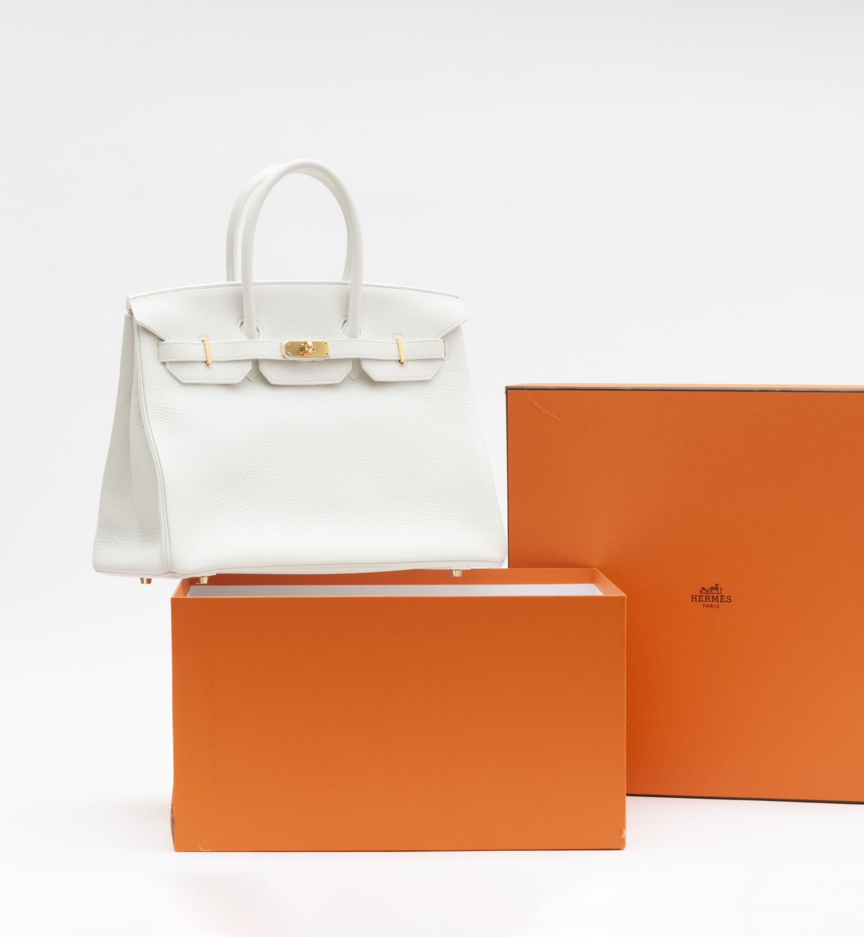 HERMES Paris, ann&#233;e 2015. Sac 'Birkin' 35 cm Made In France.