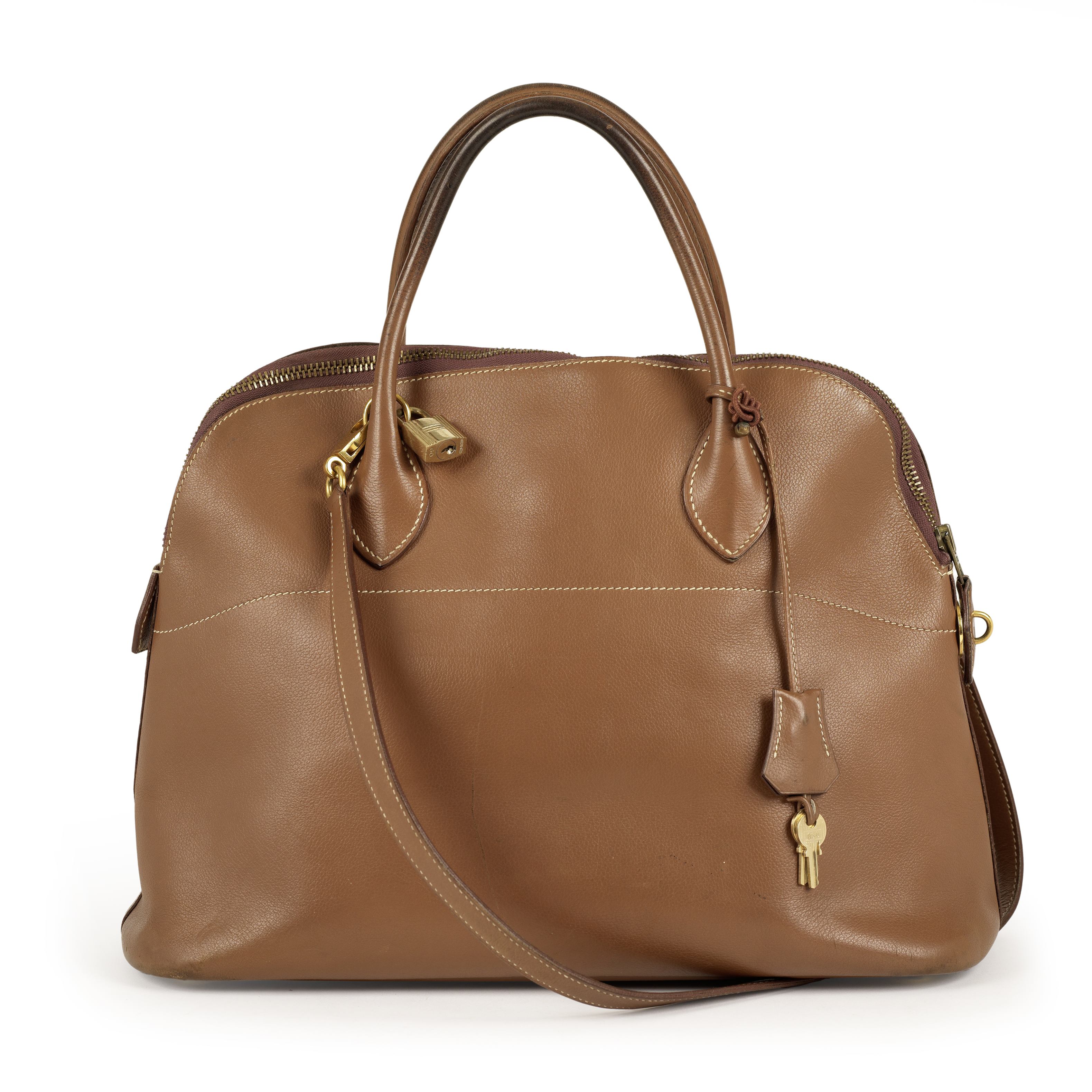 HERMES Paris. Sac 'Bolide' 35 cm Made in France.