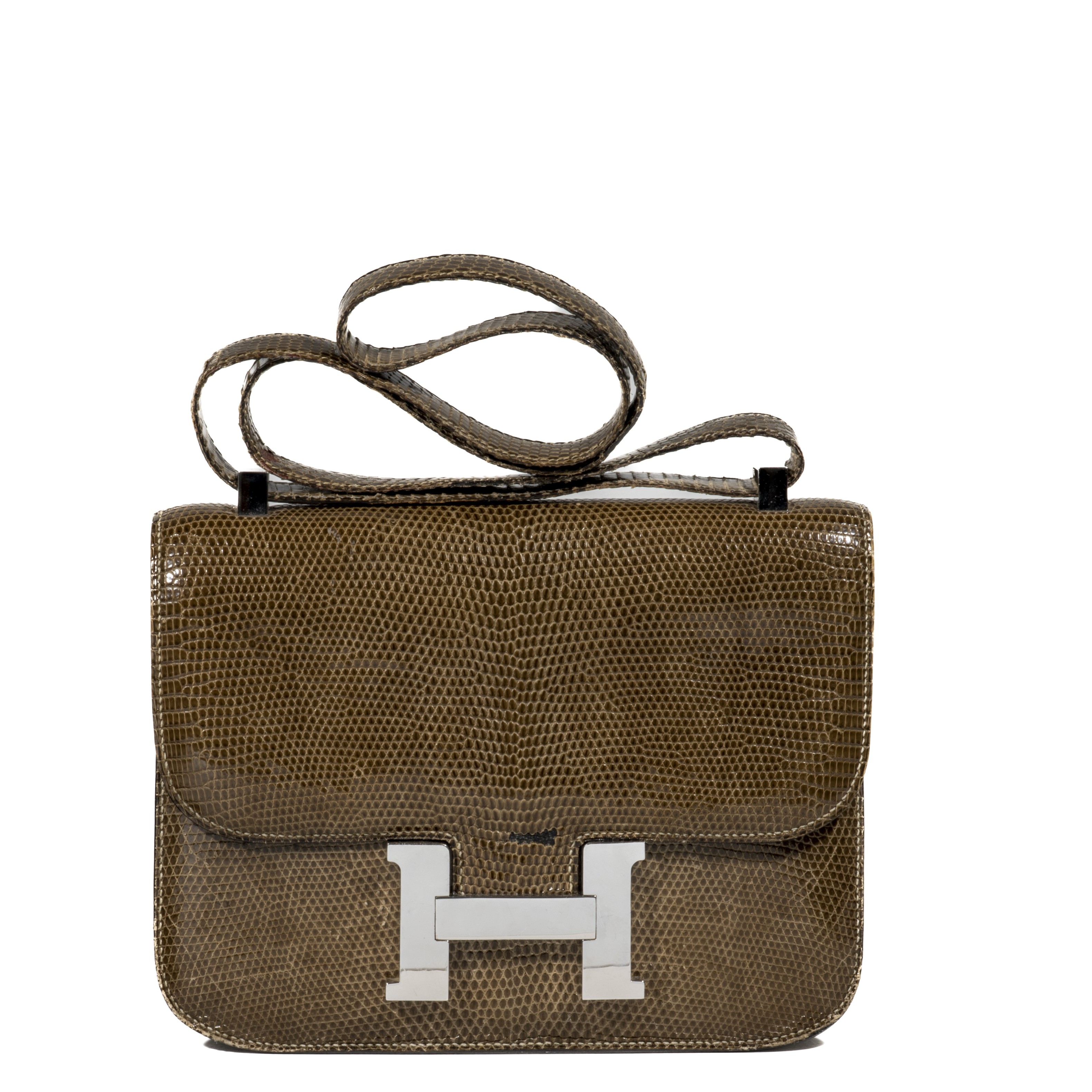HERMES Paris, made in France. Sac 'Constance' 22.