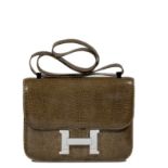 HERMES Paris, made in France. Sac 'Constance' 22.