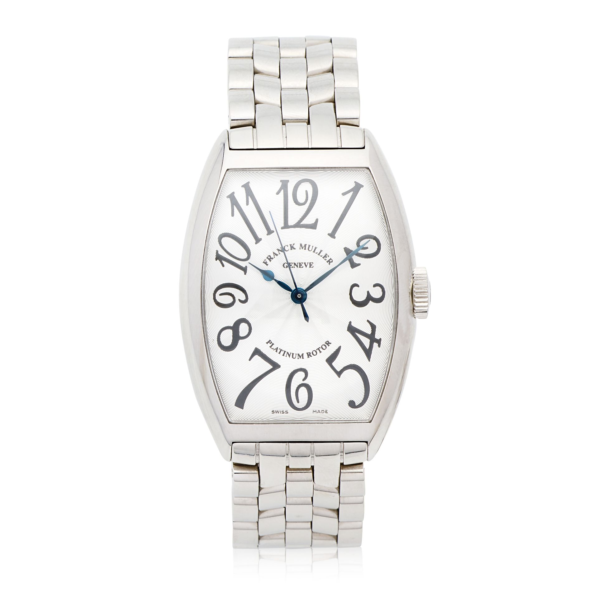 Franck Muller. A stainless steel automatic bracelet watch Ref: 5850 SC, Circa 2010