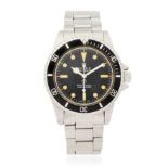 Rolex. A military issue stainless steel automatic bracelet watch formerly the property of a Roya...